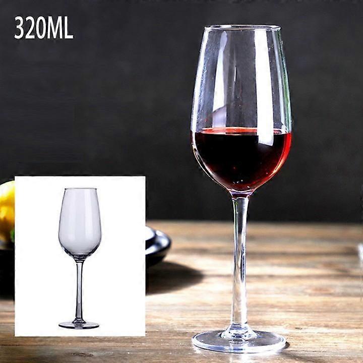 Transparent Plastic Wine Goblet Unbreakable and for Bars and Home Parties