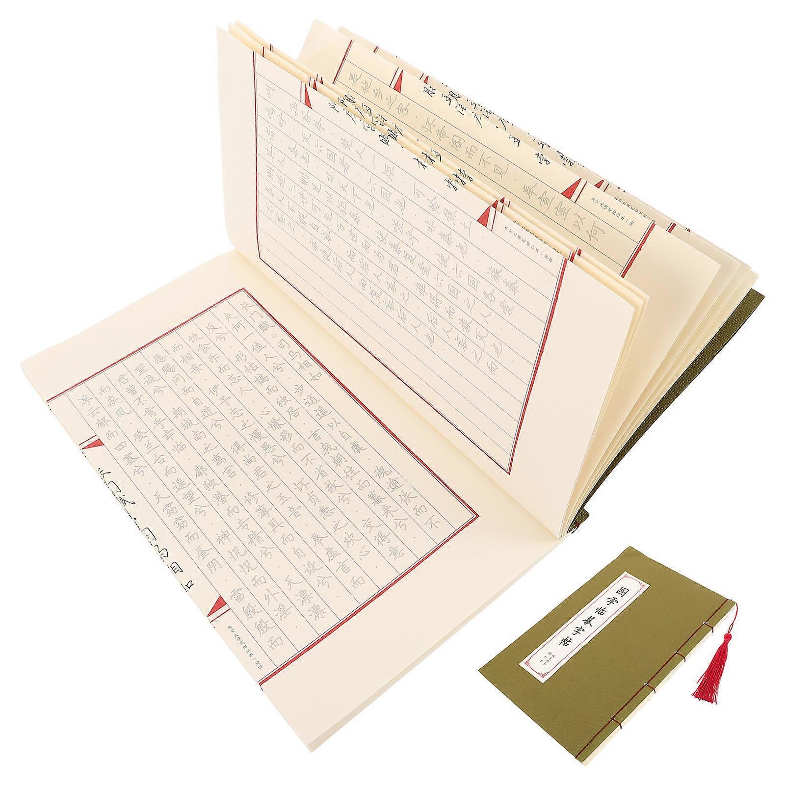 Chinese Writing Book Hard Pen Exercise for Handwriting Practice Notebook