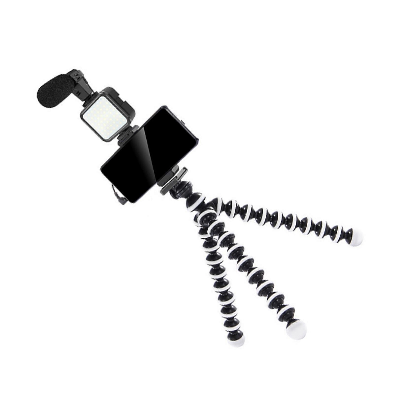 Octopuses Tripod Stand Flexible Tripod for Mobile Phone Camera Smartphone Desktop Mini Tripod Lightweight Travel Multicolor