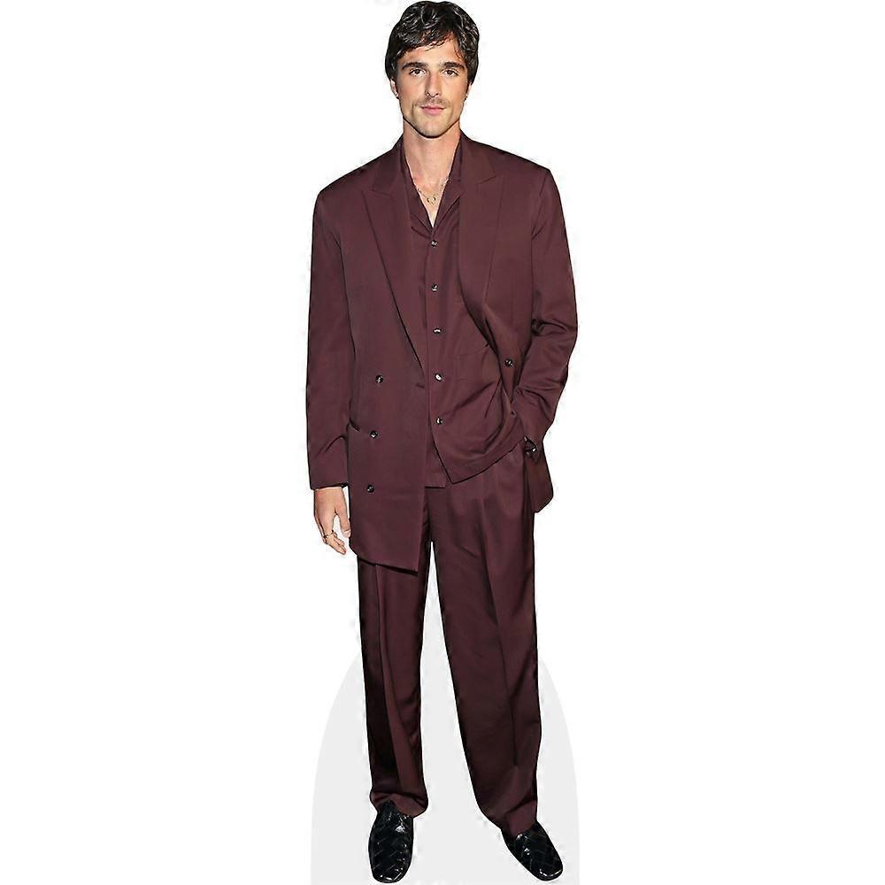 Jacob Elordi (Burgundy Suit) Cardboard Cutout (lifesize OR mini size). Standee. Stand Up.