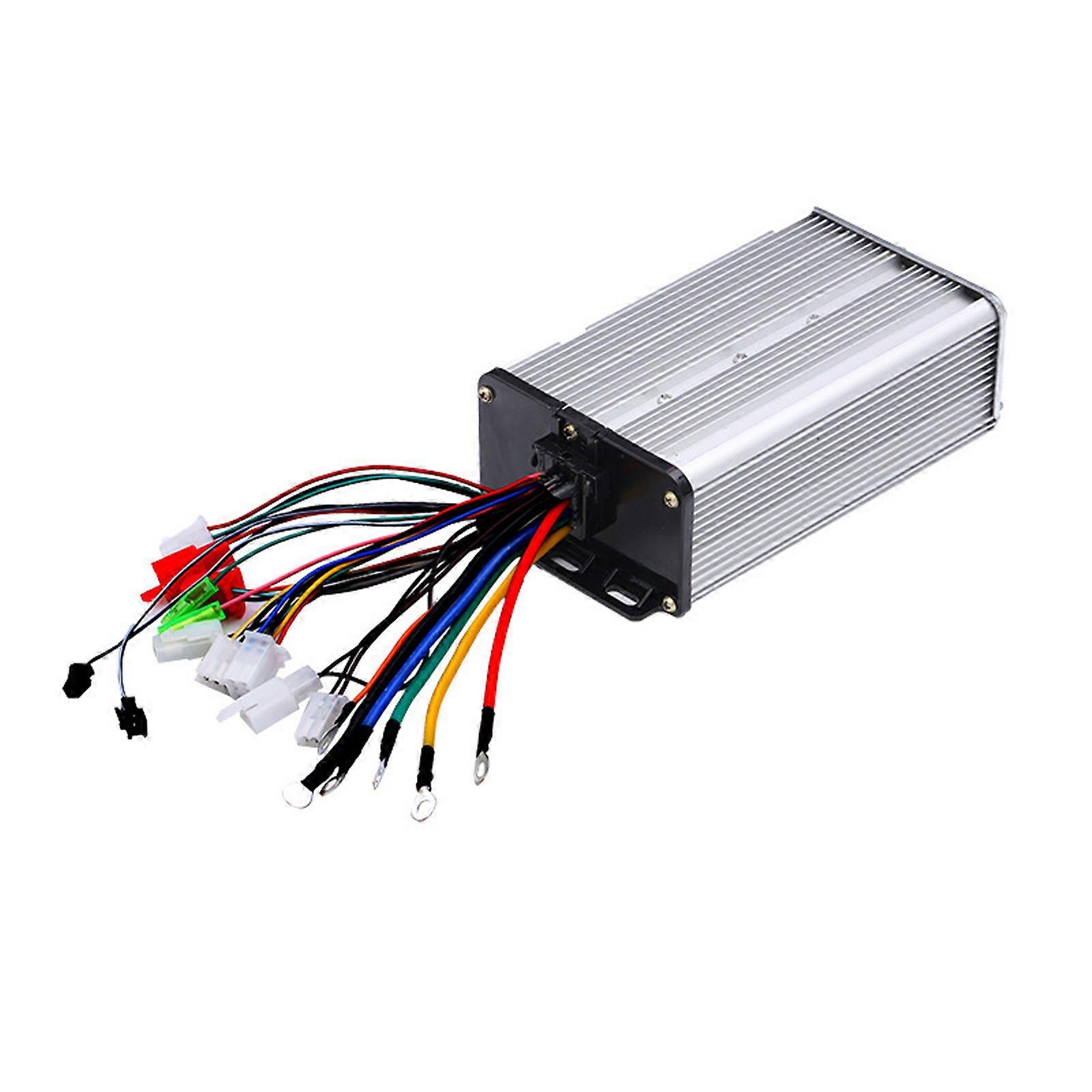 2000W Sine Current Controller 48V 60V 72V High Power Motor Driver for Electric Accuracy Efficient Aluminum Heat Dissipation  Silver