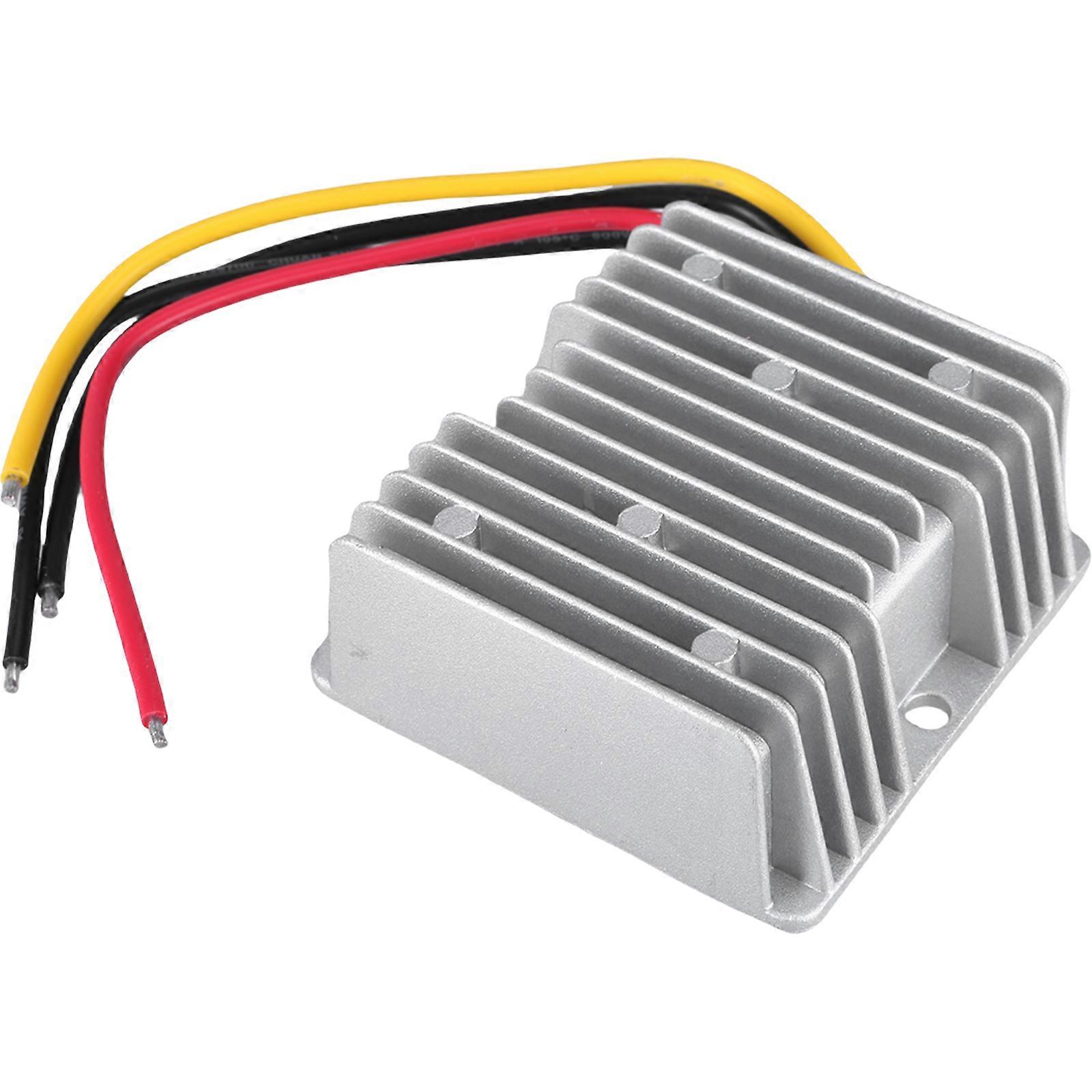 Upgrades Voltage Converter 15A Output Current with Overcurrent Protections Heavy Duty Voltage Regulator Waterproof Multicolor