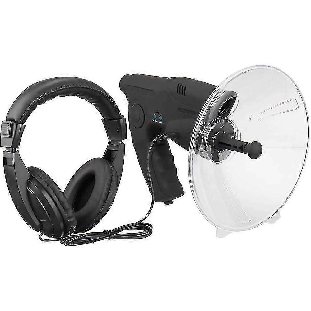 Parabolic Microphone Monocular, Long-Range Listening, 200M Range, Birds Observing Telescope, Bionic Ear Sound Amplifier