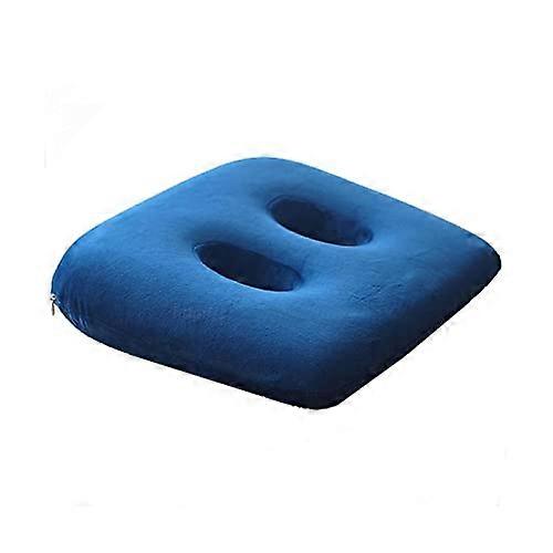 Ischial Tuberosity Seat Cushion Memory Foam Ergonomic Non Slip Wheelchair Compatible For Home Office Car Size Medium