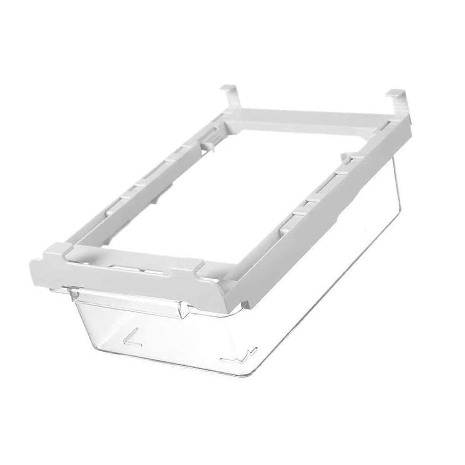 Refrigerator Drawer Style Food Storage Box Fruit Packaging Machine Shelf Support Sliding Plastic Cooking Container Multicolor