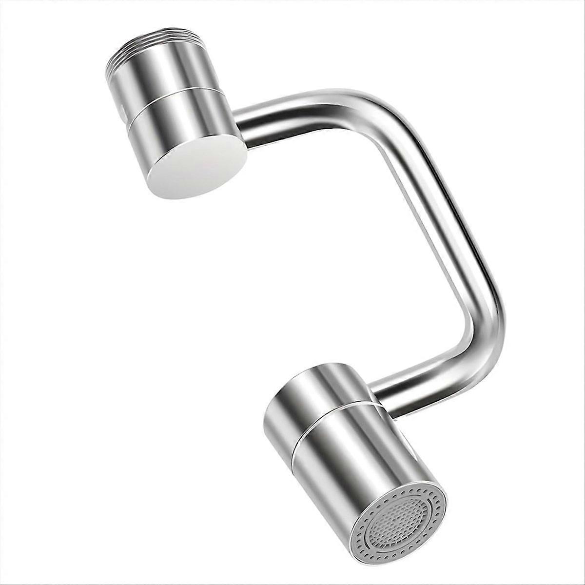 Flexiflow 1080°Rotatable Faucet Aerator, Rotating Faucet Extender, U Shape Faucet Extender for Bathr