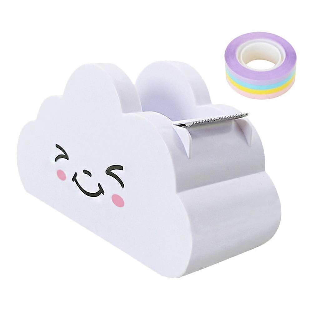 Creative Cloud Tape Dispenser with Decorative Washi Tape