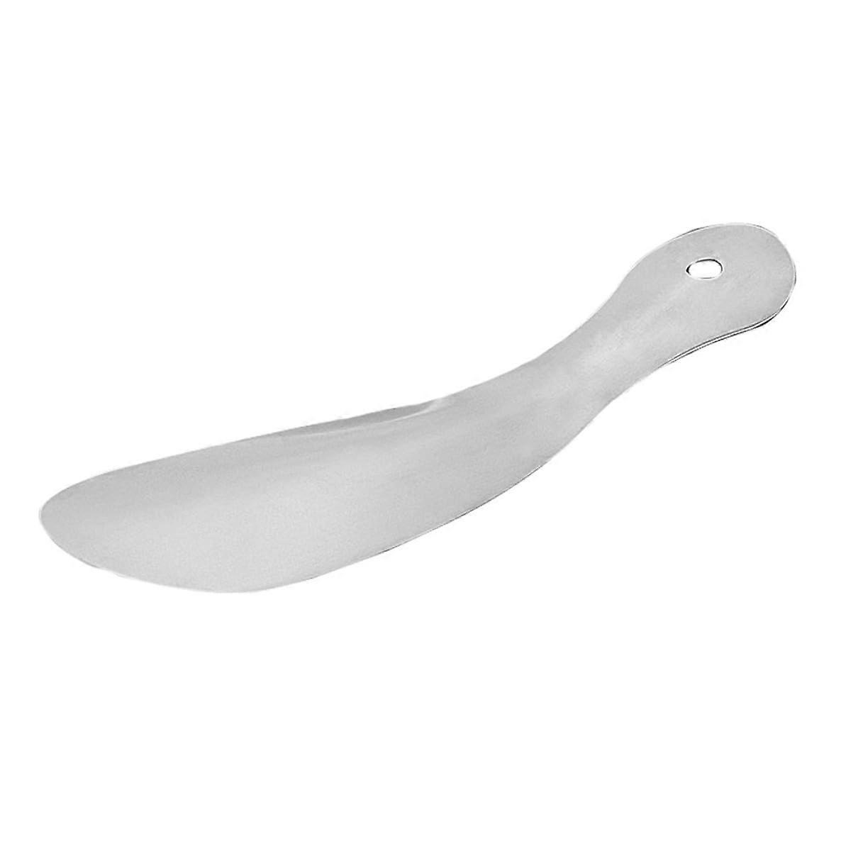 Stainless Steel Shoe Horn Ergonomic Long Handle Shoe Lifter for Men Women Seniors Travel