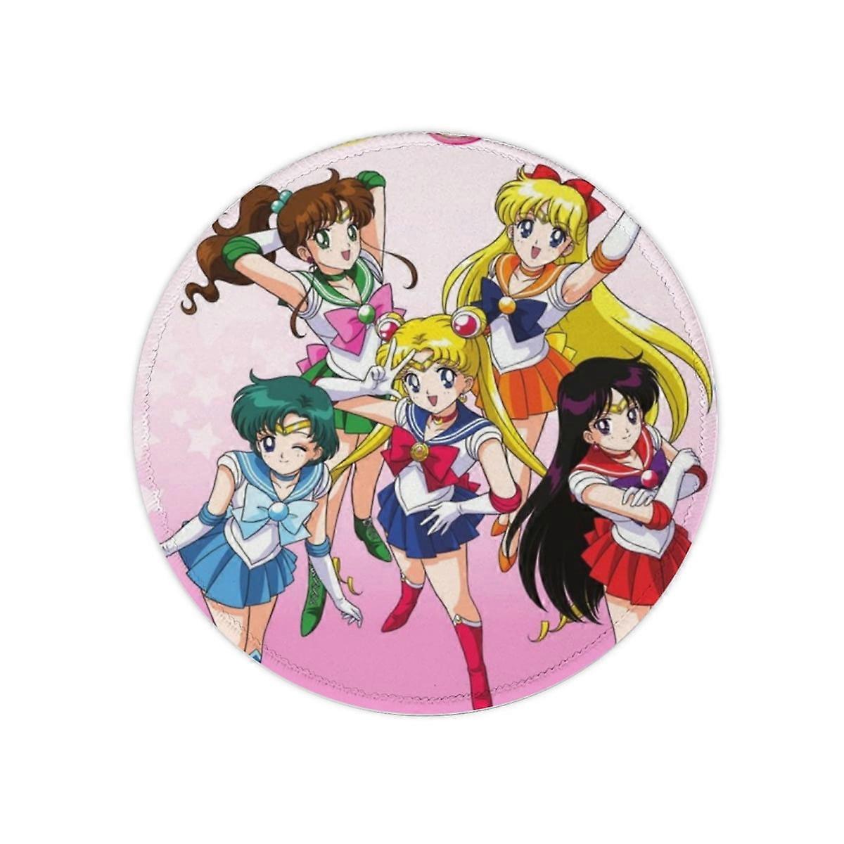 Sailor Moon Round mouse pad animation desk mat entertainment computer desk mat