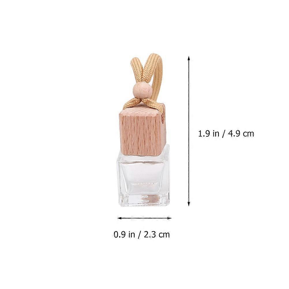 Car Perfume Bottle Pendant Refillable for Aromatherapy 9Pcs Hanging Bottles