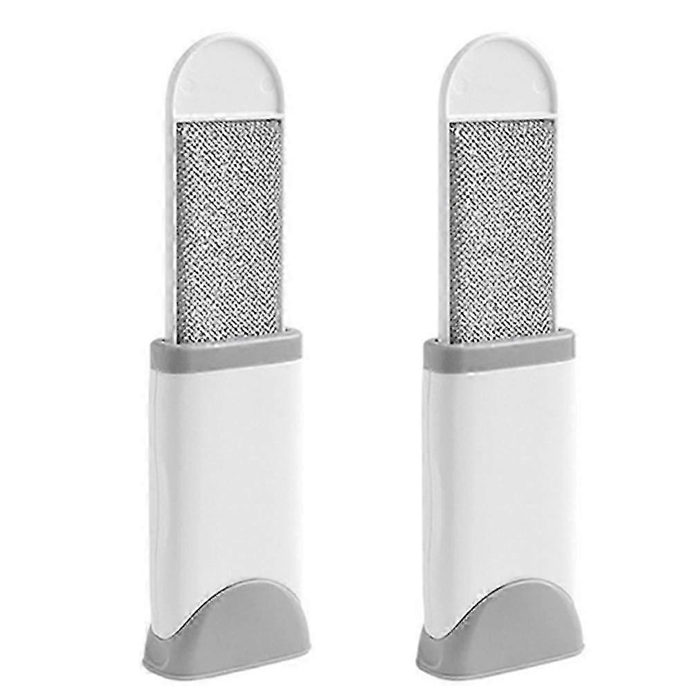 Möbelflusenbürste 2er-Pack, doppelseitiger selbstreinigender Tierhaarentferner