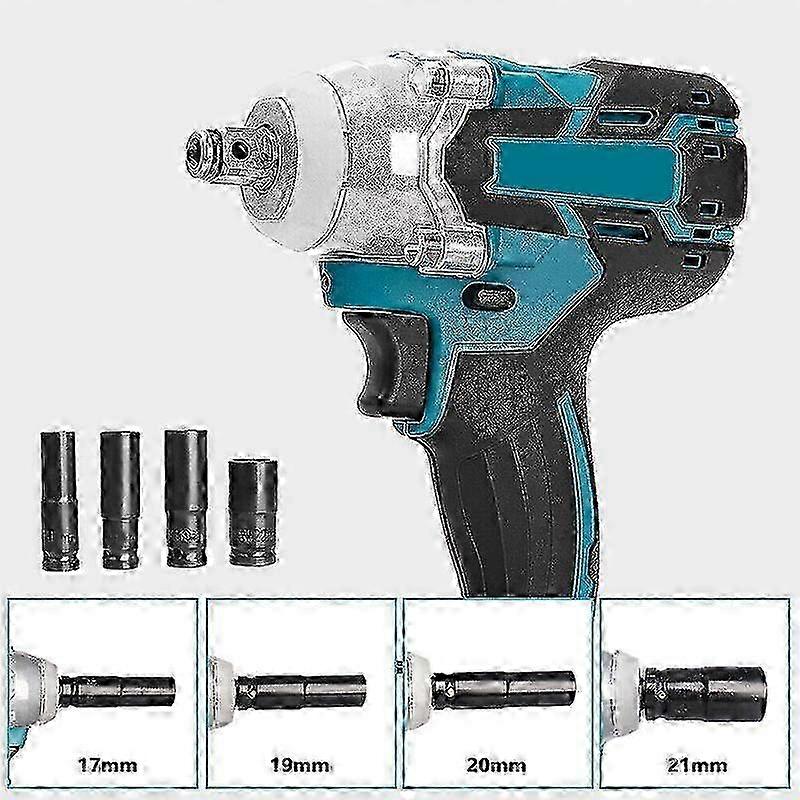 Pour perceuse-visseuse sans fil Makita 18 V avec mandrin de 520 nm et 2 batteries supplémentaires