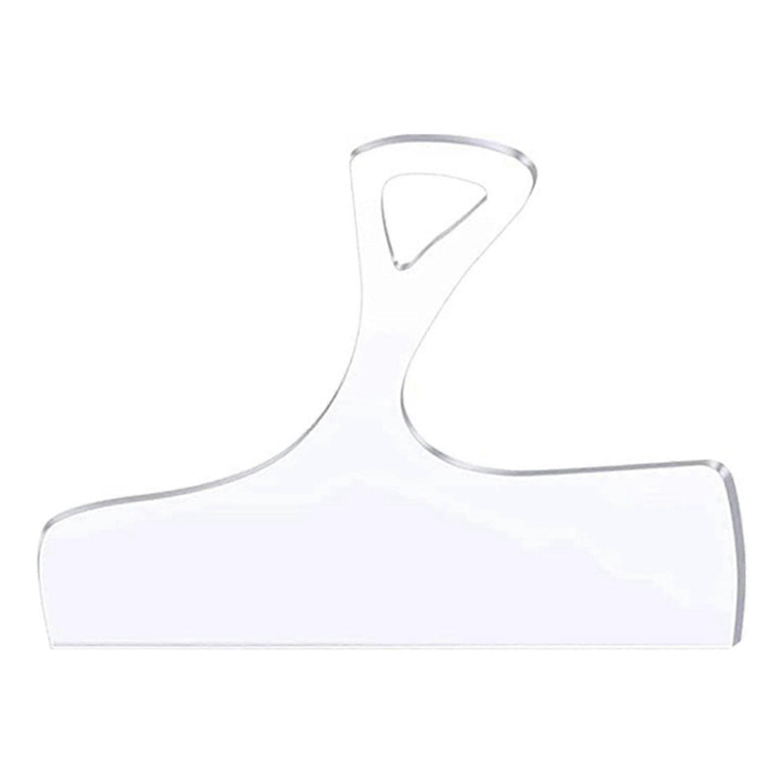 Woodworking Tools Celebration Activ Template Acrylic Handle Cutting Board Router Template Angled Curvy Tracing Stencils Guide Tools (7 * 9'')