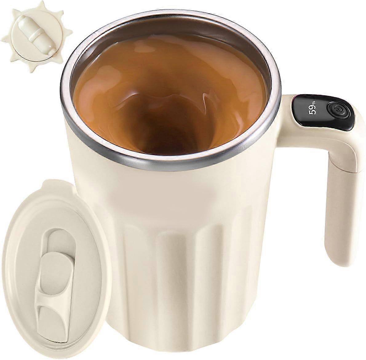 Self Stirring Mug,Self Stirring Coffee Mug,Suitable for Coffee, Milk, Cocoa and Other Beverages