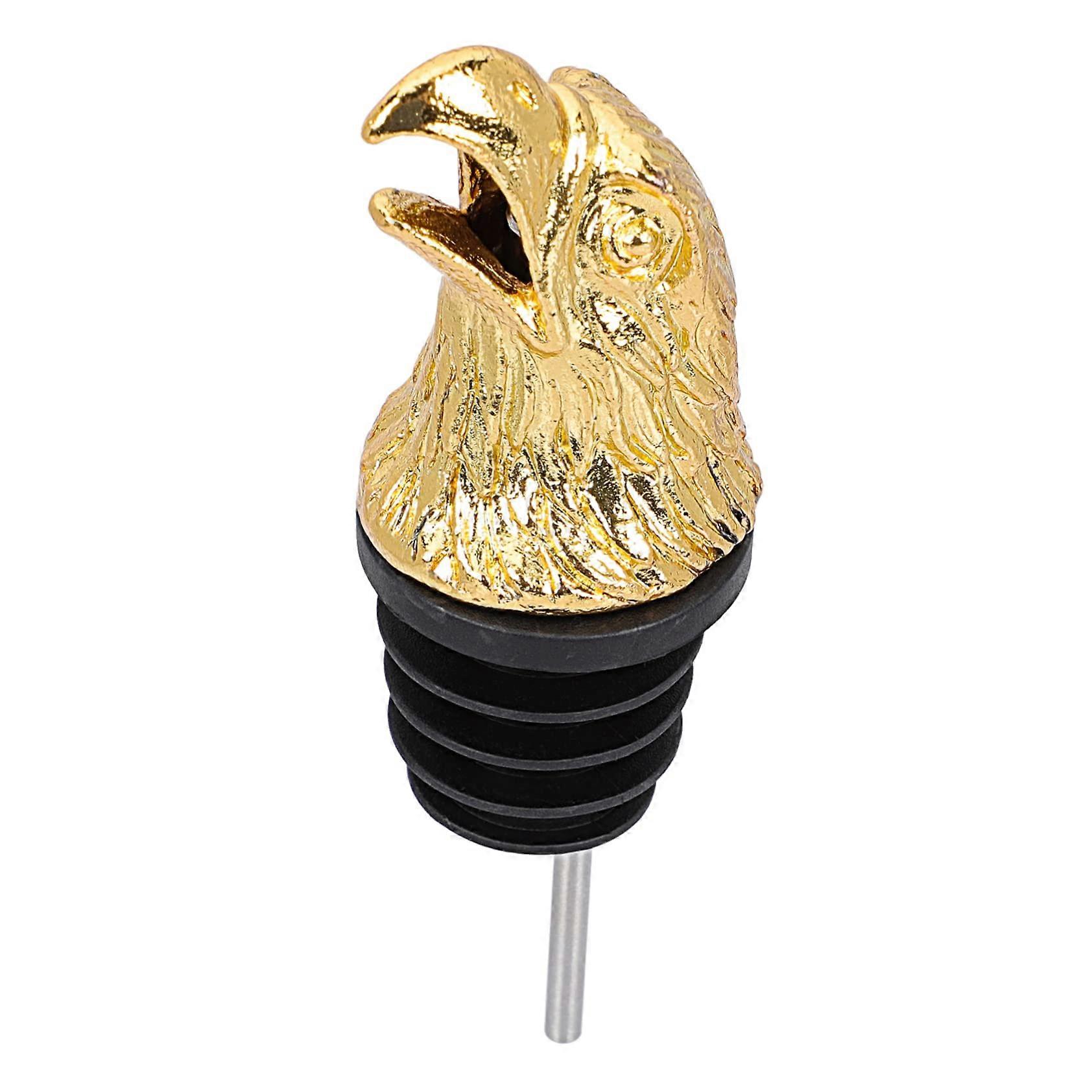 Eagle Head Wine Pourer Zinc Alloy Bottle Spout for Bar Party Reusable Easy Clean Gift