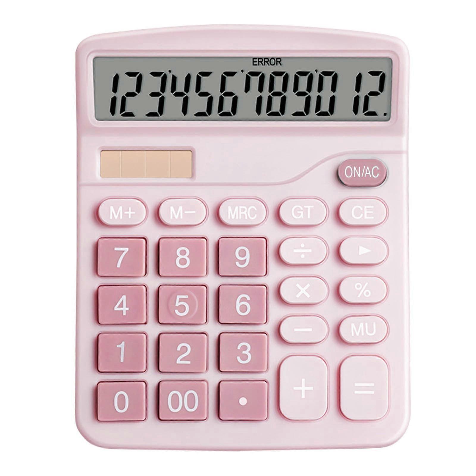 Calculator 12 Digit Desktop Basic Calculato-Power with Large LCD Display, Electronics Gadgets