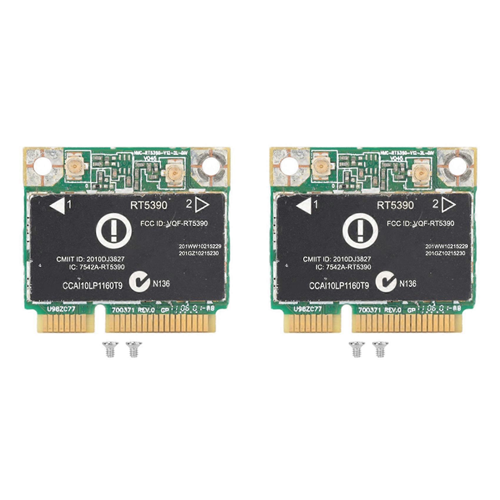 2X RT5390 Half Mini PCIIE Interface 802.11B/G/N Wireless Network Card WiFi Adapter Only for HP Computer
