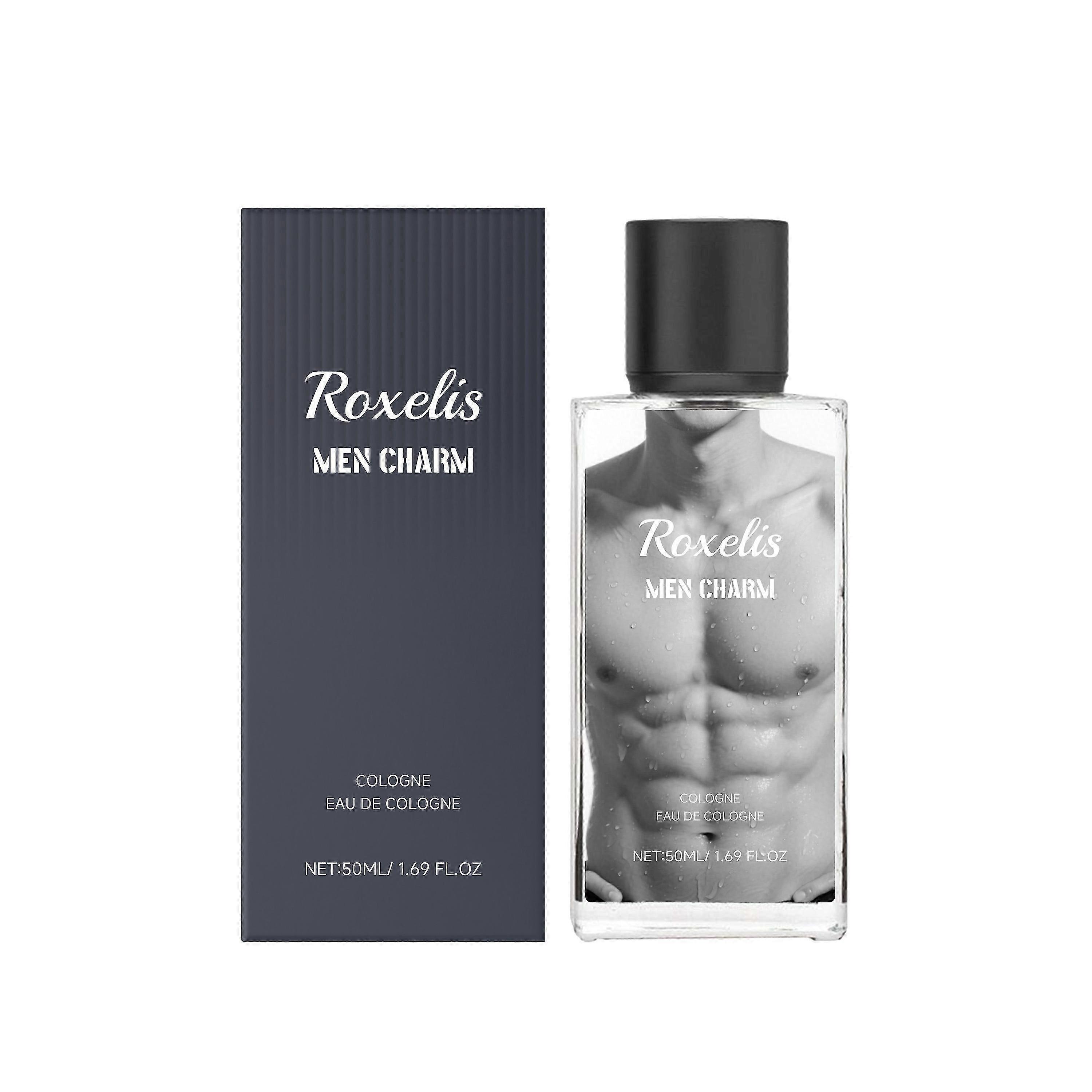 Roxelis Men's Cologne Has A Fresh And Elegant Fragrance With A Natural And Lingering Atmosphere. It Is Versatile For Daily Commutes And Exudes Charm