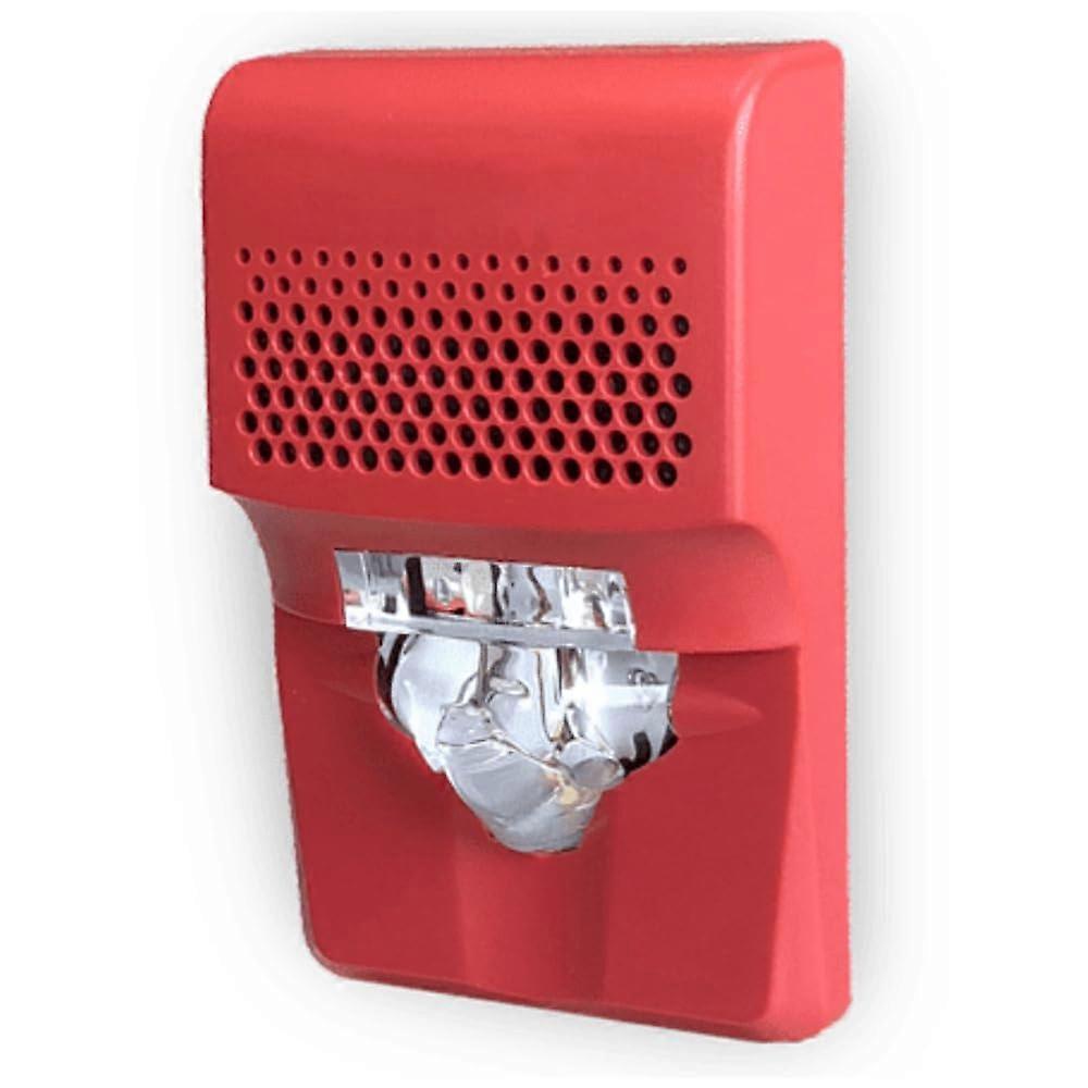 Fire Alarm Cover G1AVRNCVR Red Compact Wall Mount Fire Safety Certified for Edwards