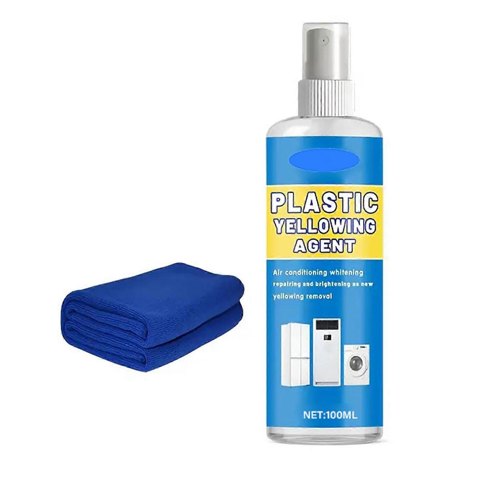 100ml Plastic Gloss Restoration Agent Air Conditioning Washing Machines Shell Oxidation Remover Yellowing Removal Sprayer Multicolor