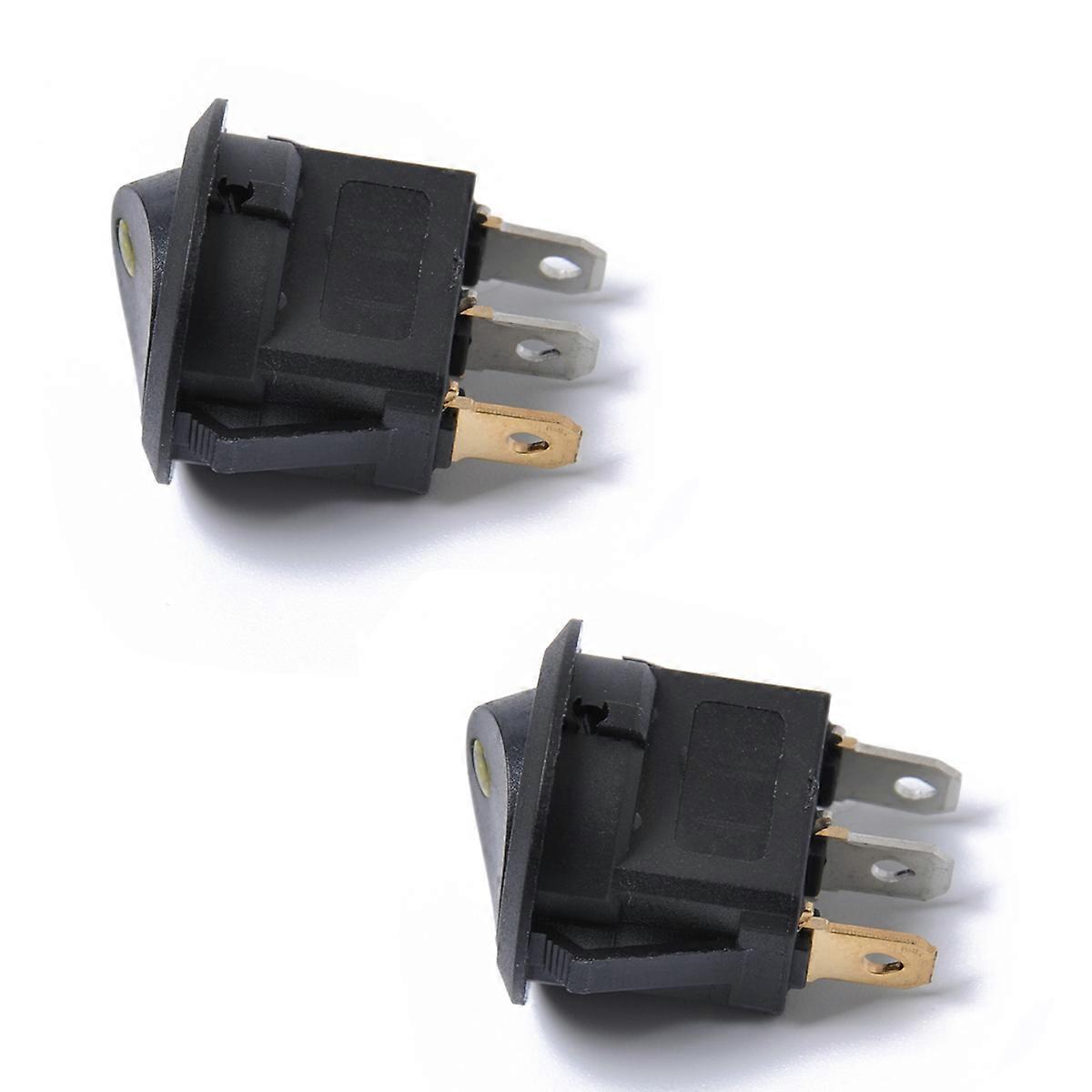 Thumb Switch 5Pcs Car Rocker Switches 12V on Off Control Buttons