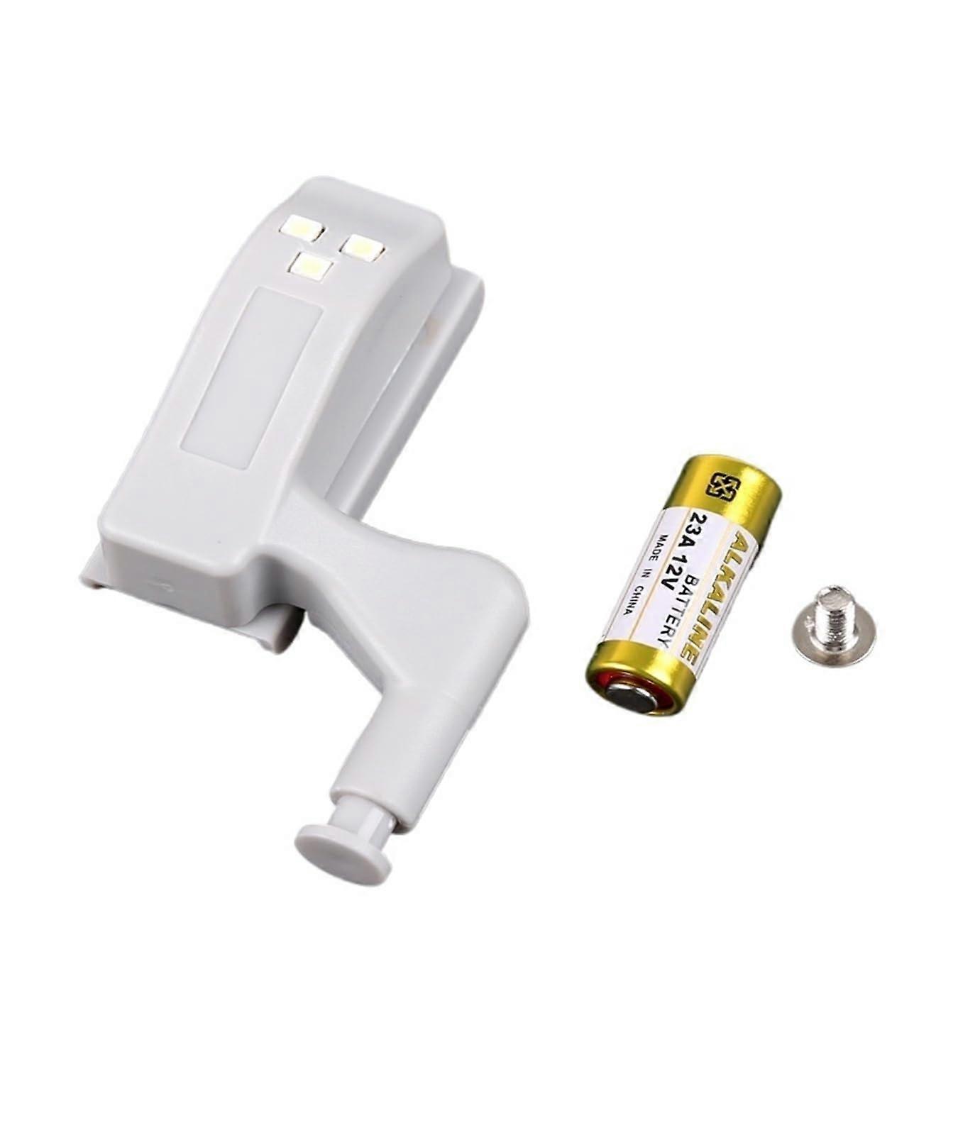 5Pack Motion Sensor LED Cabinet and Wardrobe Hinge Lights, Battery Powered, Energy Efficient