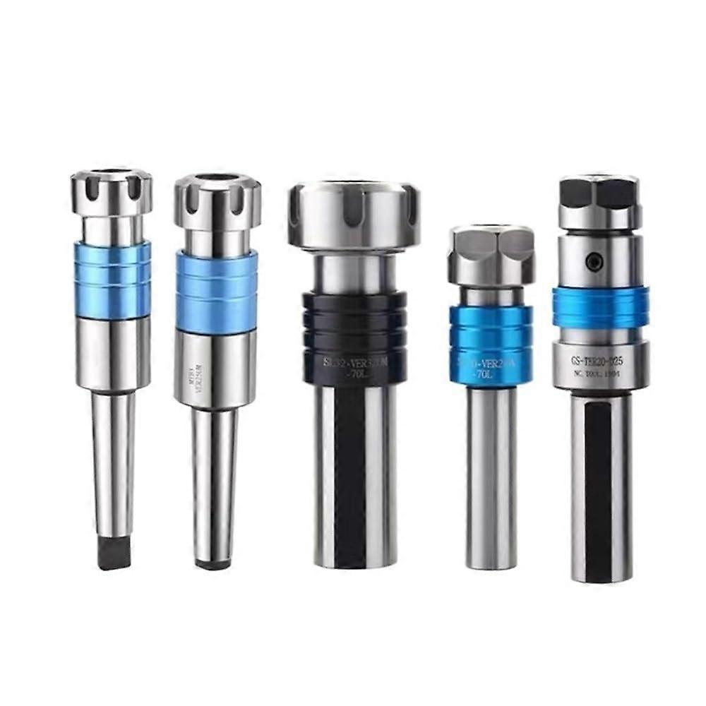 MT3 MT4 Floating Tap Chuck ER20 Collet Holder for CNC Lathe with Overload Protection