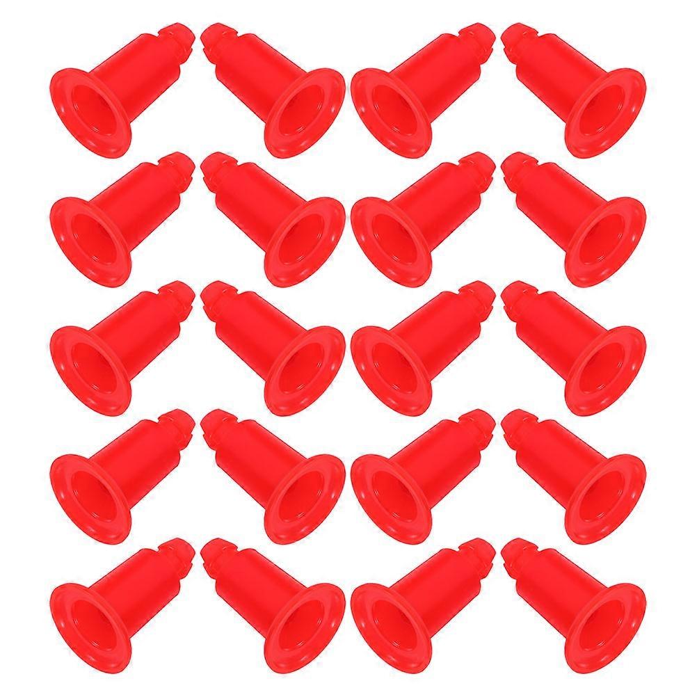 Weighing Pan Riser Electronic Scales Laboratory Use Red 25Pack