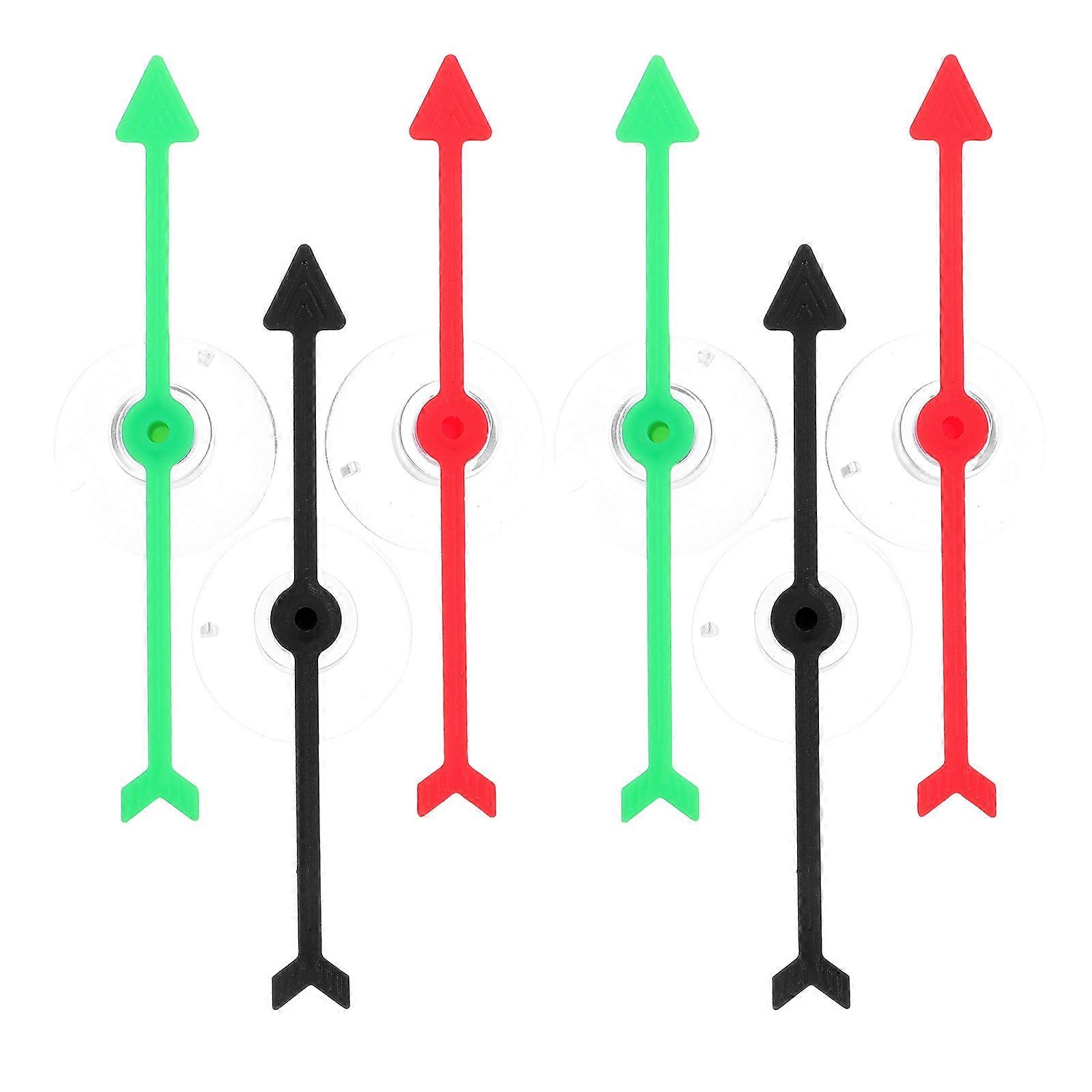 Board Spinner Arrow Game Spinner for Decoration 6Pcs Plastic Spinners