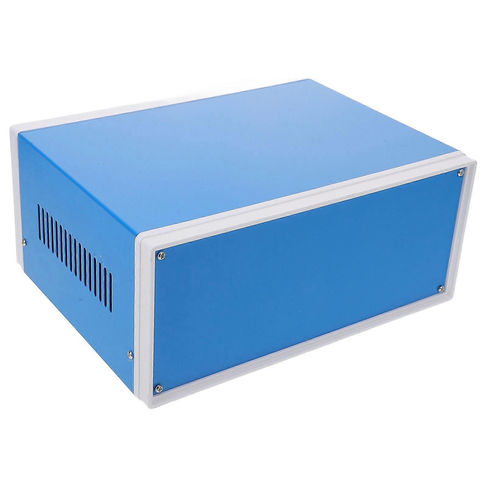 Electric Project Case for Metal Enclosure Box Iron Blue Storage