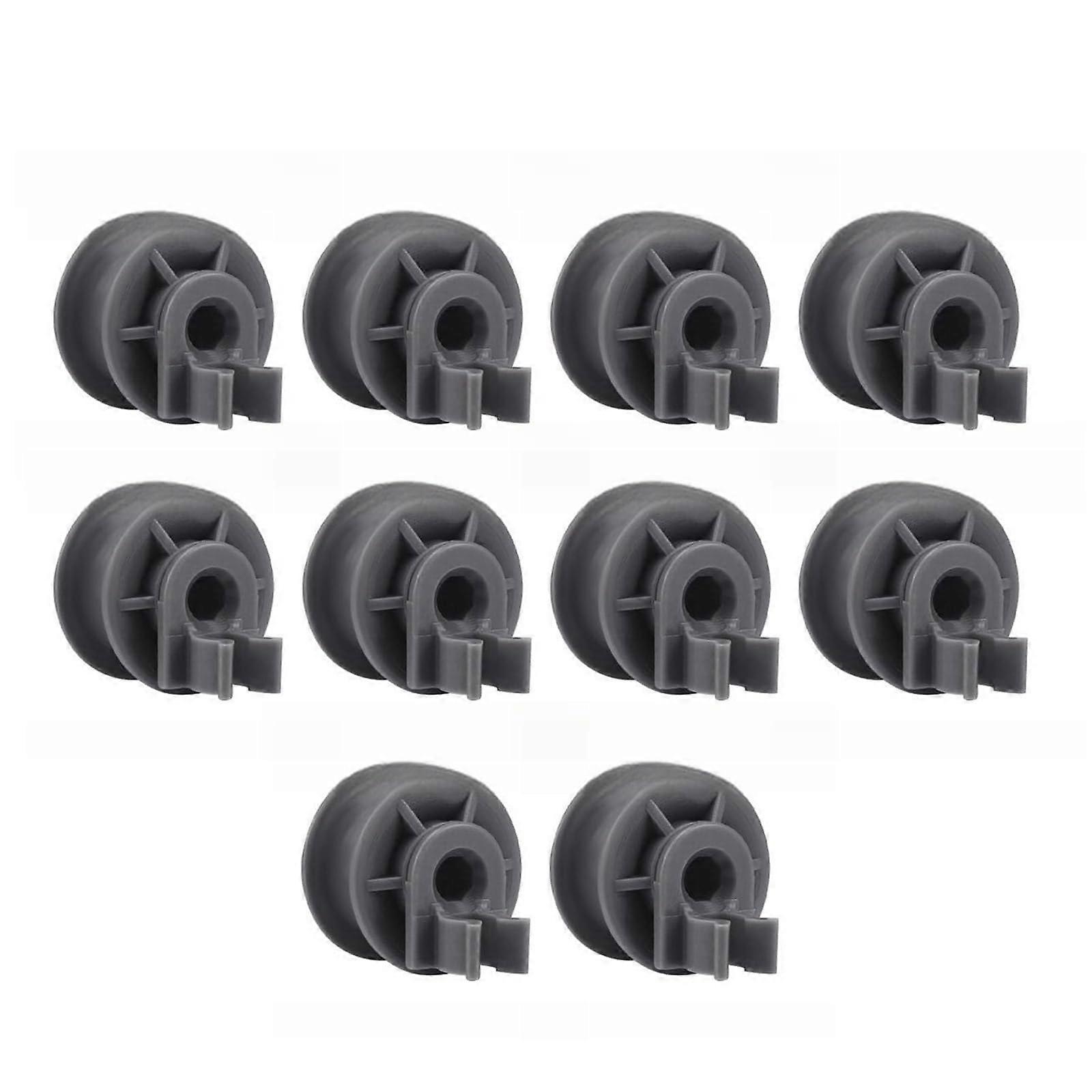 Dishwasher Replacement Parts Upper Rack Wheels Kit 10pcs Smooth Glide Easy Install Universal