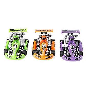 Alloy car model Go-Kart racing game sport vehicle plastic motor pull back toy 2025