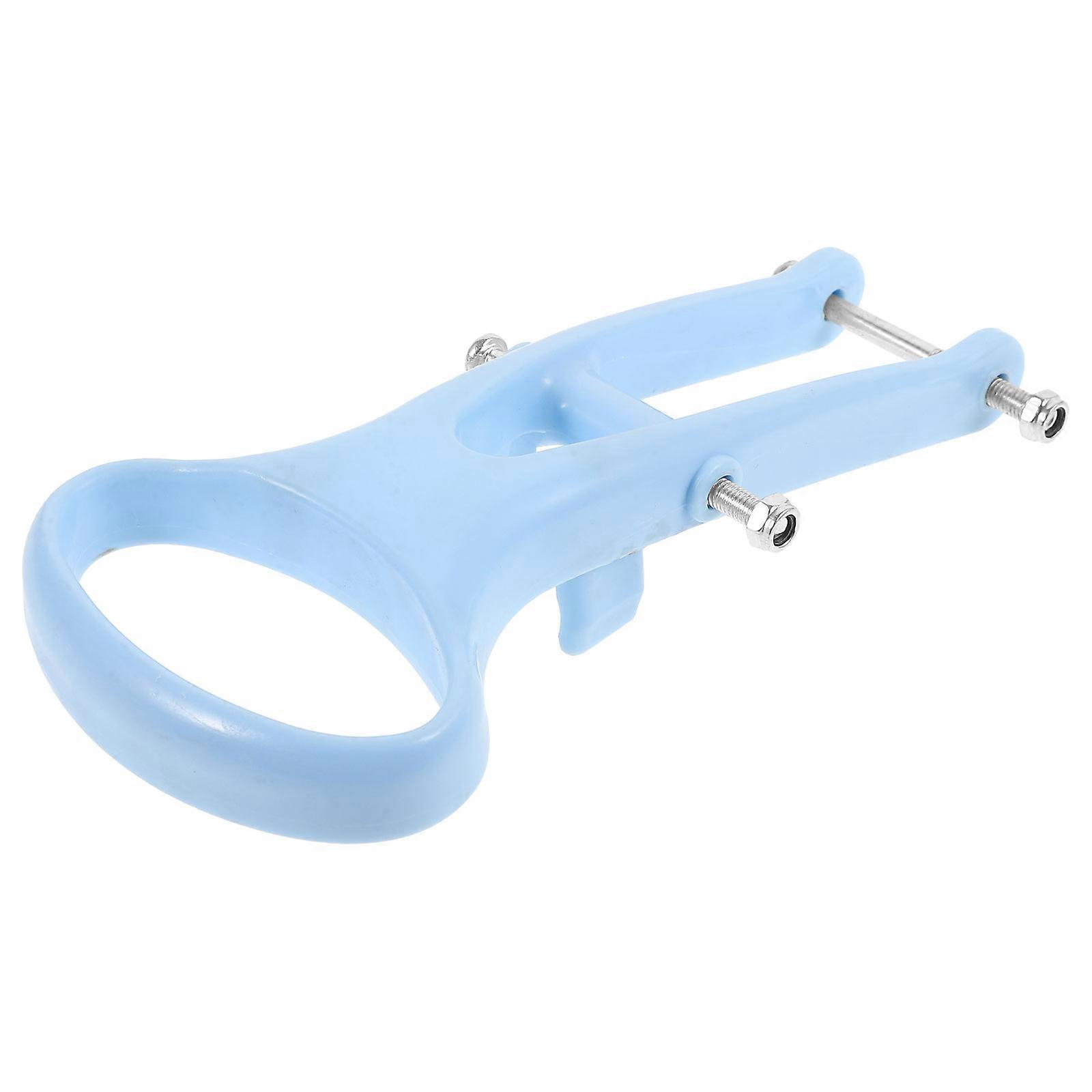 Blue Plastic Sponge Mop Handle Replacement Mop Handle for Car Use 2Pcs