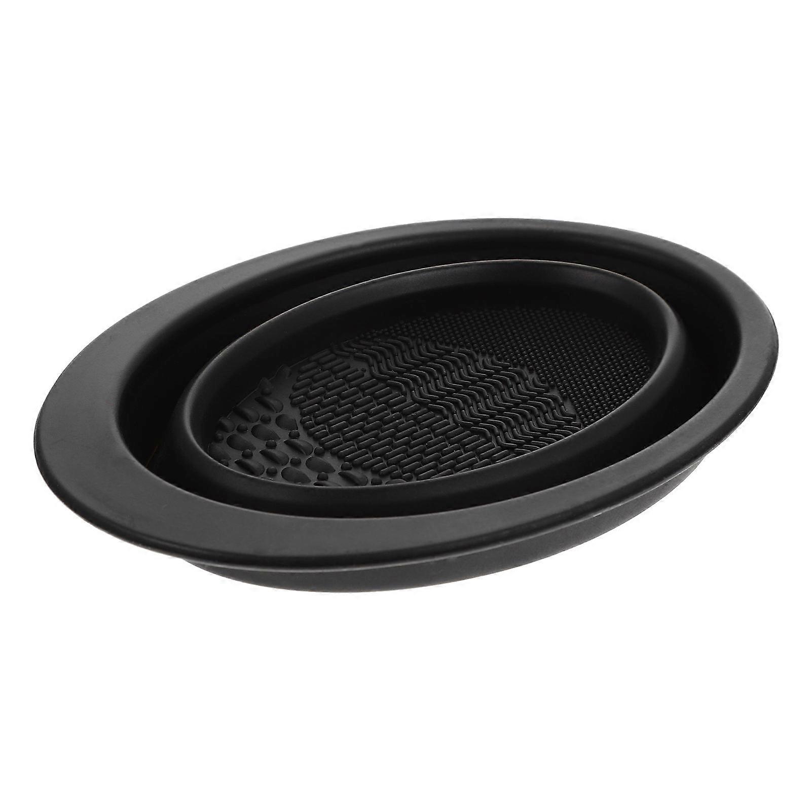 Silicone Makeup Brush Cleaning Pad 1 Set Practical Brush Cleaning Bowl