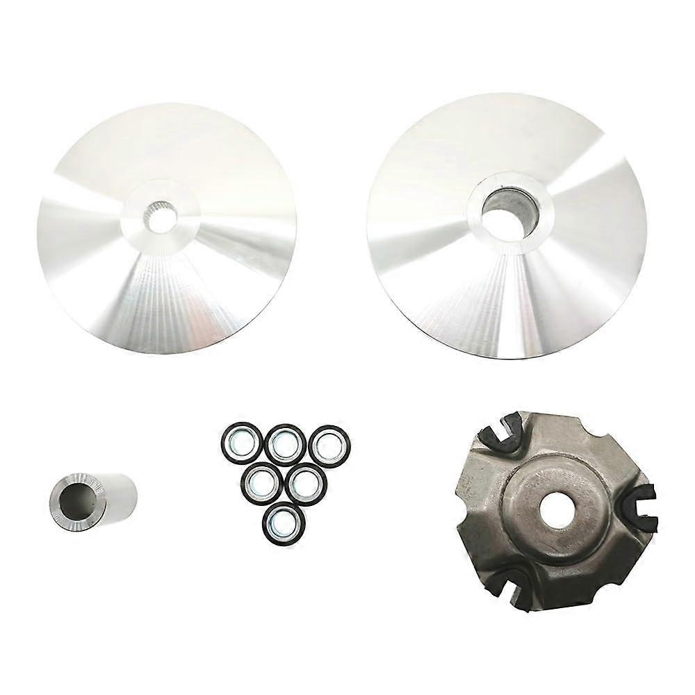 Scooter Variator Pulley with Precise Belt Alignment for MIO125I Quick Installation Durable Assembly