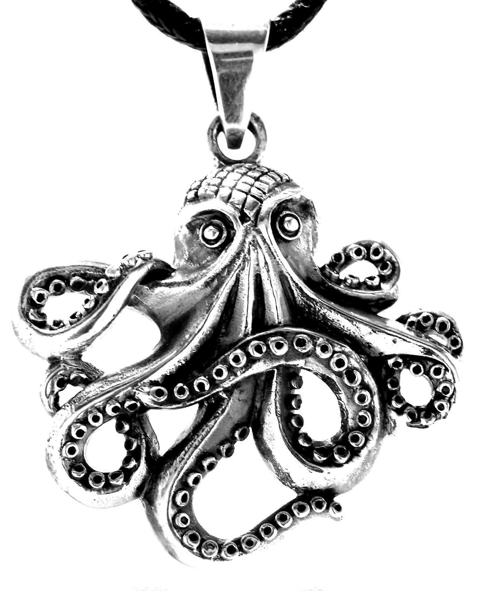 Pendant 388 Octopus - Silver