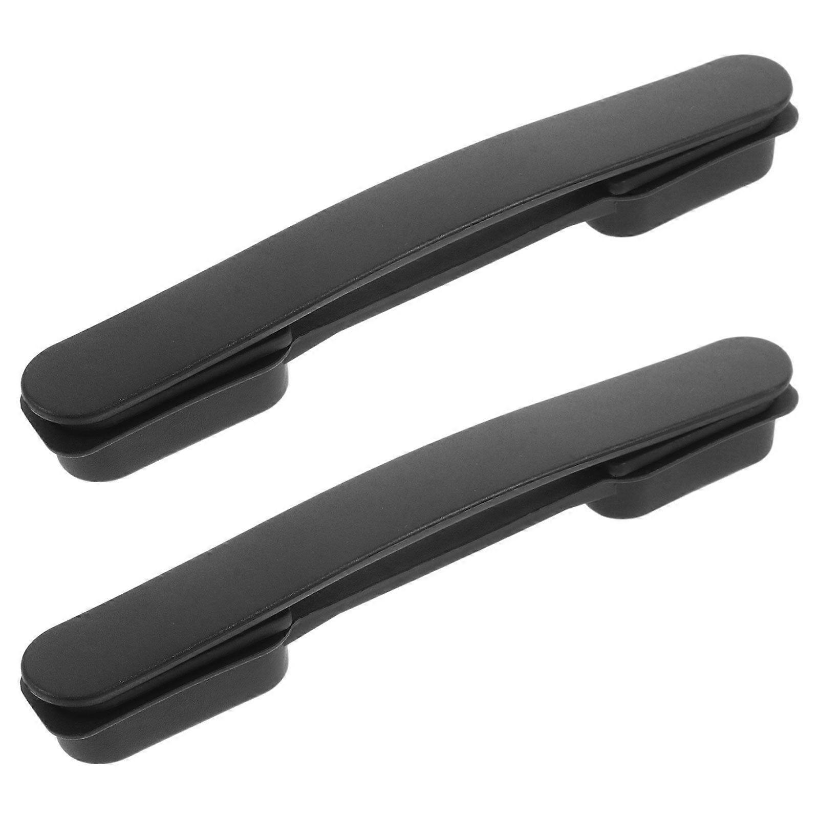 2pcs Plastic Luggage Handles Suitcase Pull Handle Plastic Suitcase Pull Grip Carrying Grip Replacement Part For Travel Essentials