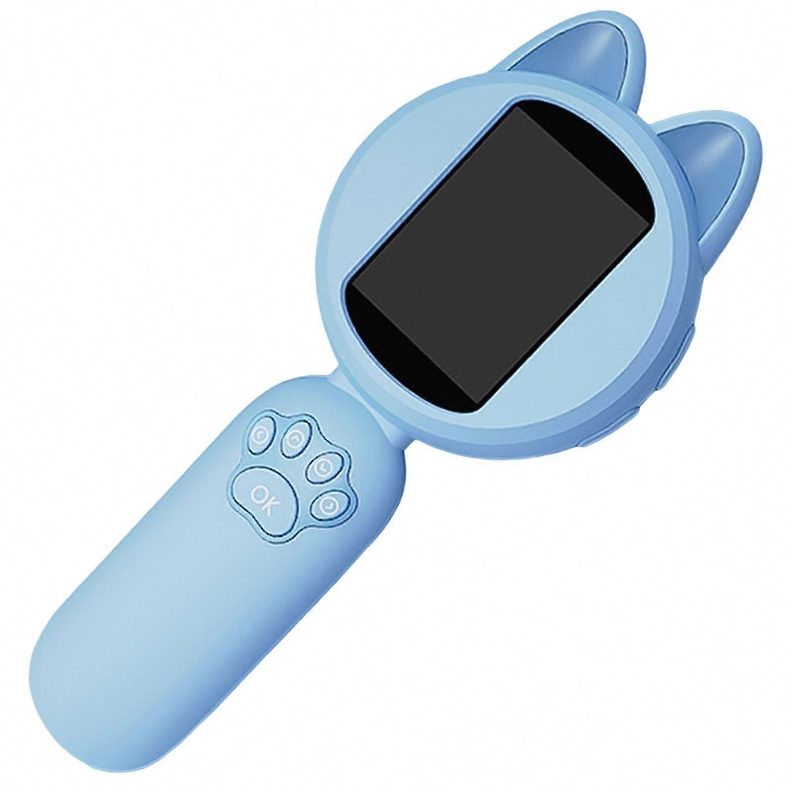 4X Magnification Portable Digital Microscope with LED Lights for Kids