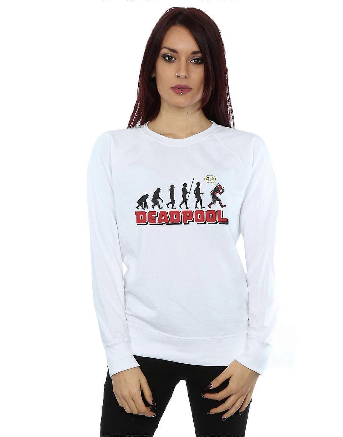 Émerveillez-vous des Deadpool Evolution Sweatshirt femmes