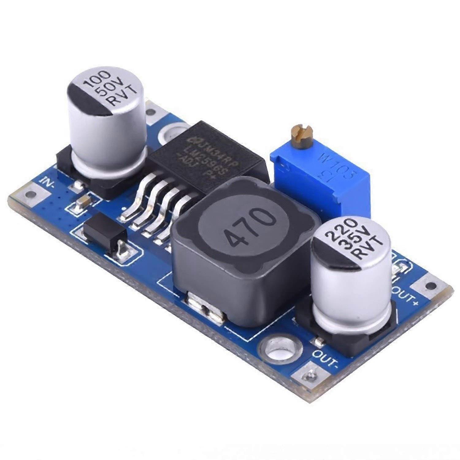 DCDC Buck Converter Module 3A LM2596S Adjustable Voltage Regulator with  Efficiency