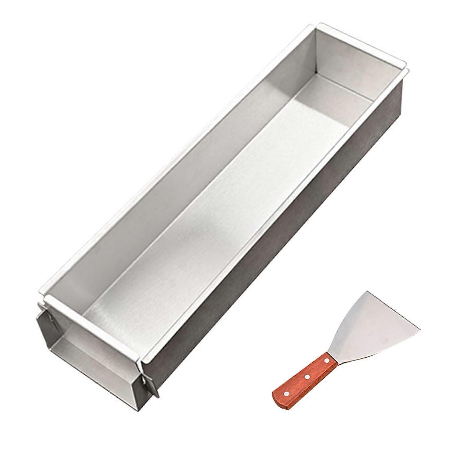 Stainless Steel Tiramisu Cake Mold with Removable Bottom for Versatile Home Baking