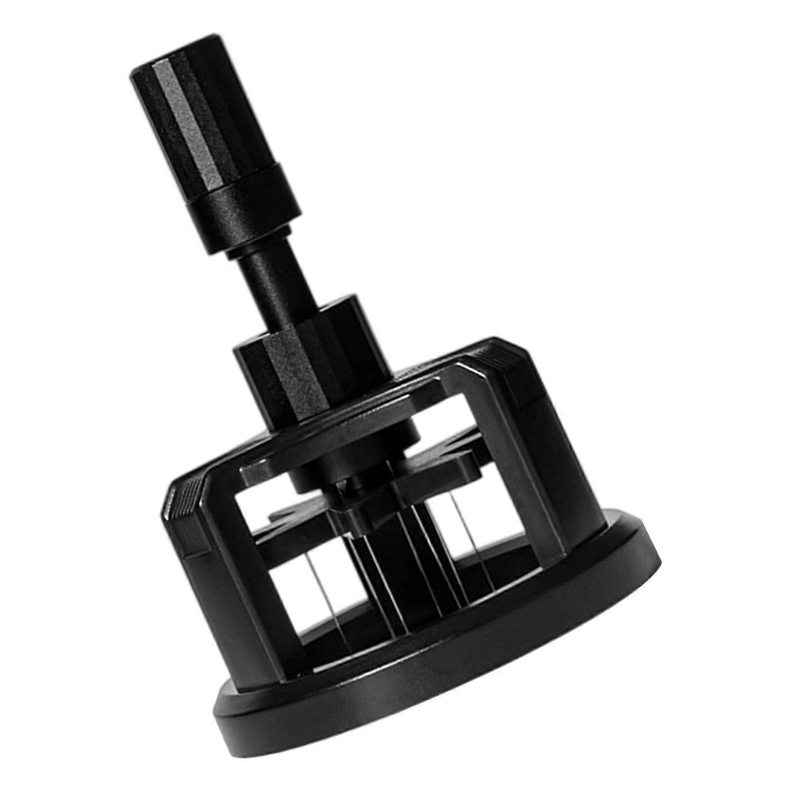 53mm Adjustable Coffee Distributor with Base, Rotating Espresso Tool for Even Extraction