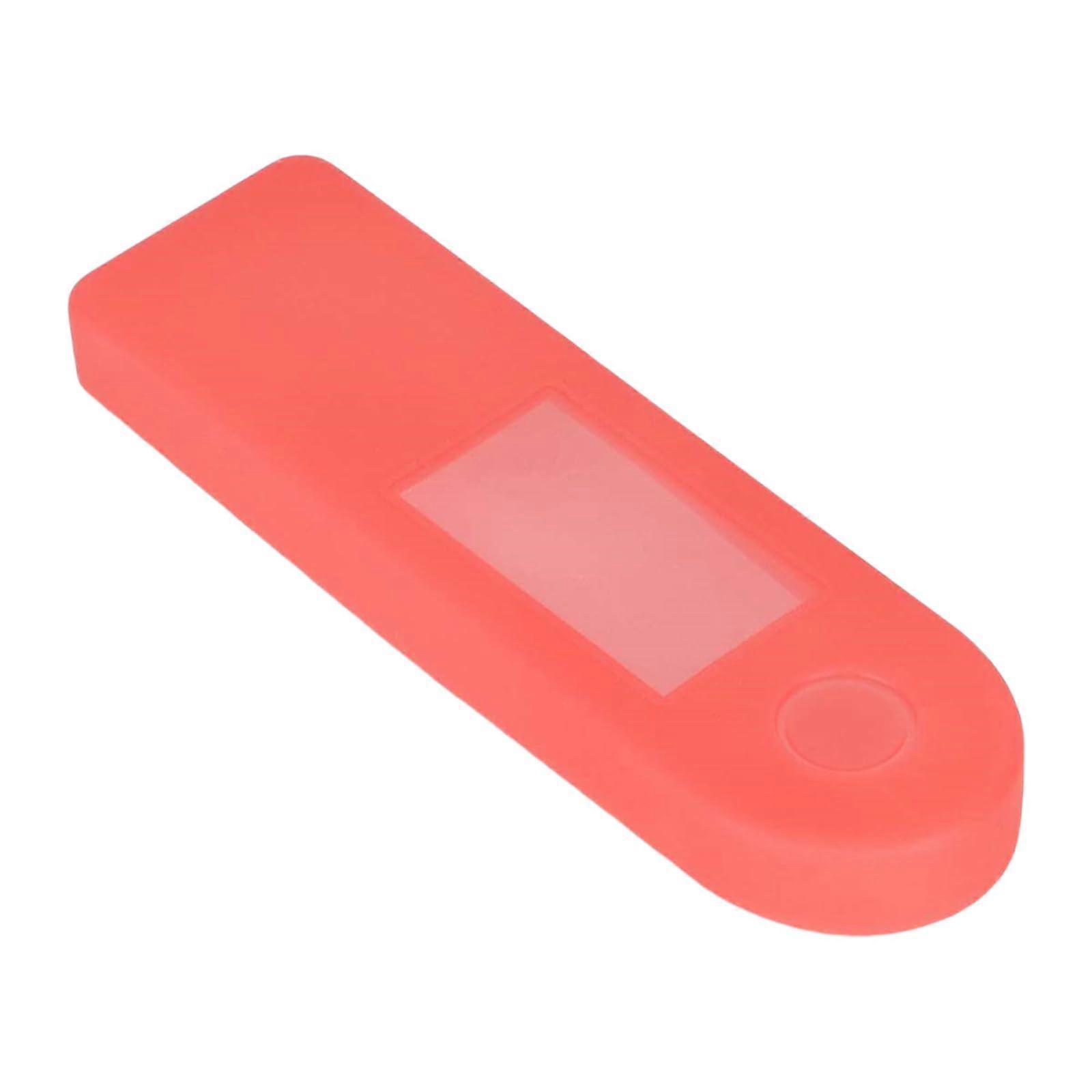 Electric Scooter Dashboard Cover Waterproof Silicone Protector ScratchResistant Red Accessory