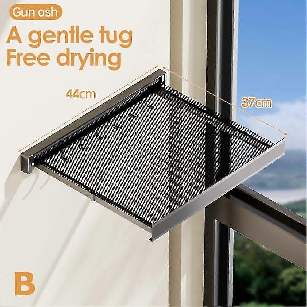 Retractable Laundry Drying Solution Hanging Net for Balconies Bathroom & Kitchen