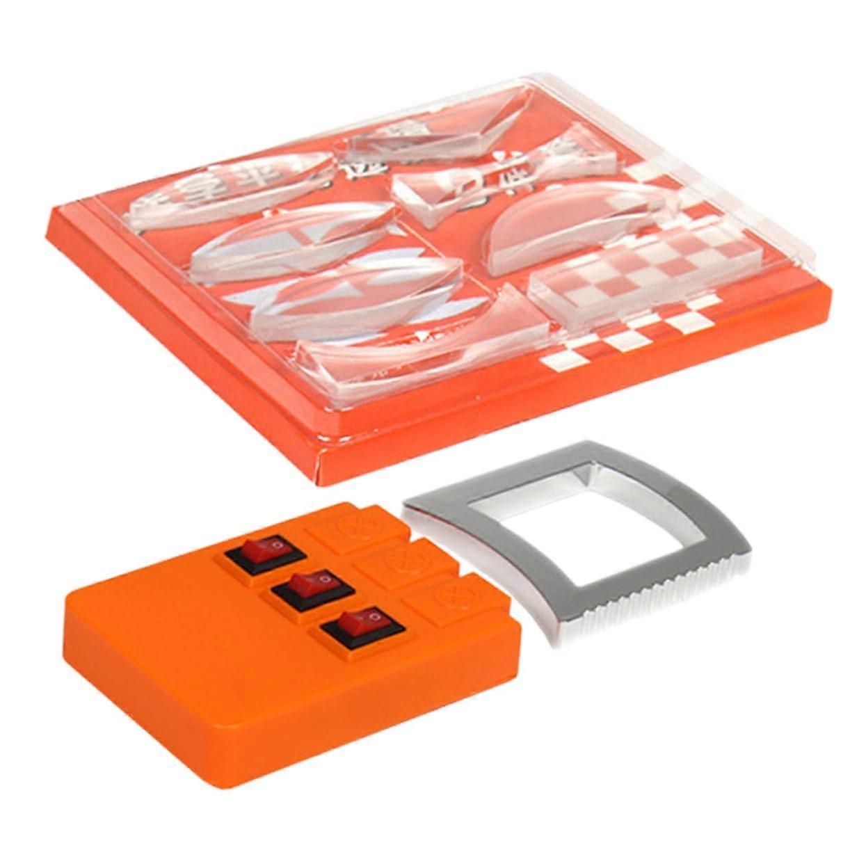 Physics Optics Experiment Kit with Prism and Lenses for Classroom Demonstrations and Easy Assembly