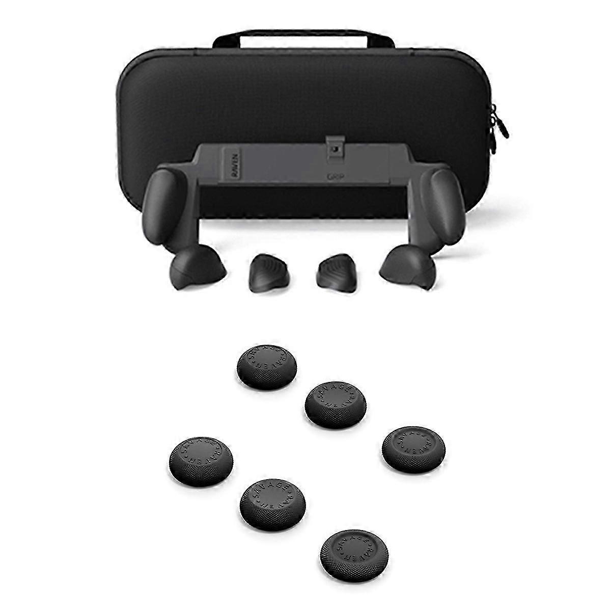Switch 2 NSW2 Game Console Neo Grip Thumb Grip Joystick Cap with Replaceable Grip Protective Case