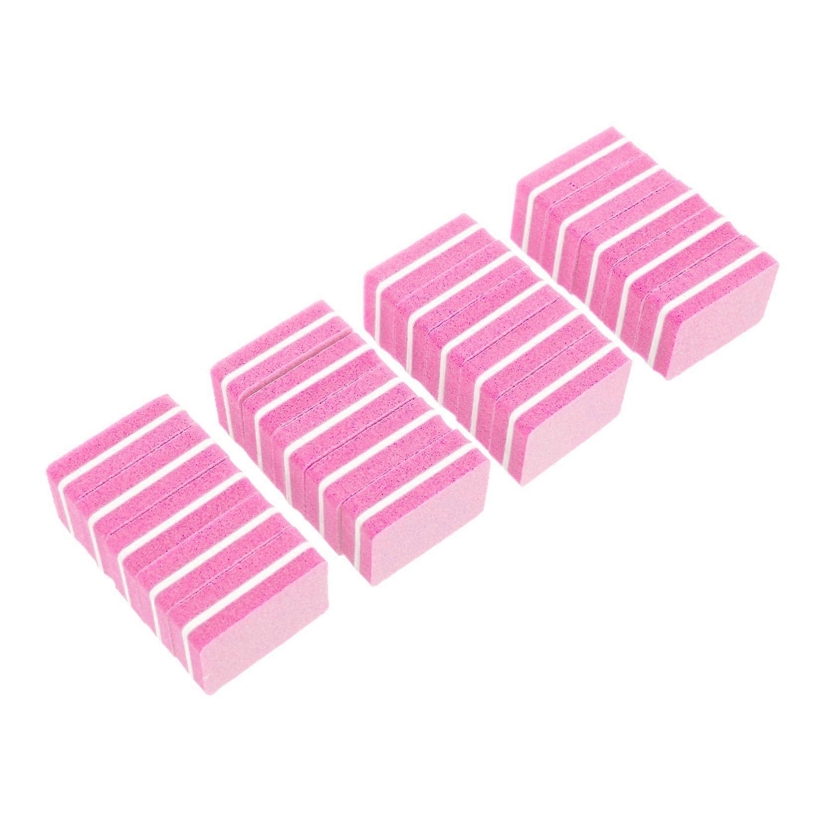 50pcs Mini Nail Buffer Block and File Set for Quick Shaping and Smooth Buffing Acrylic Nails