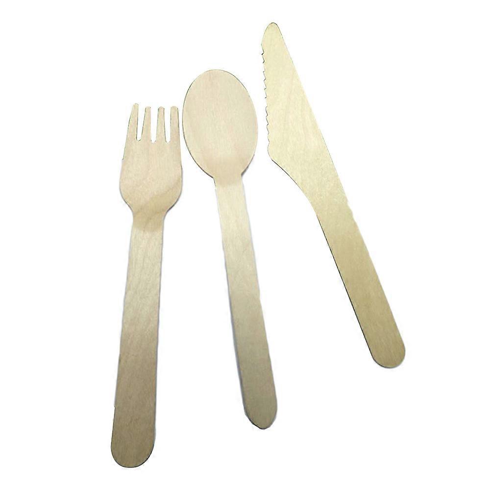 Wooden for Kitchen Use 200Pcs Wood Utensils