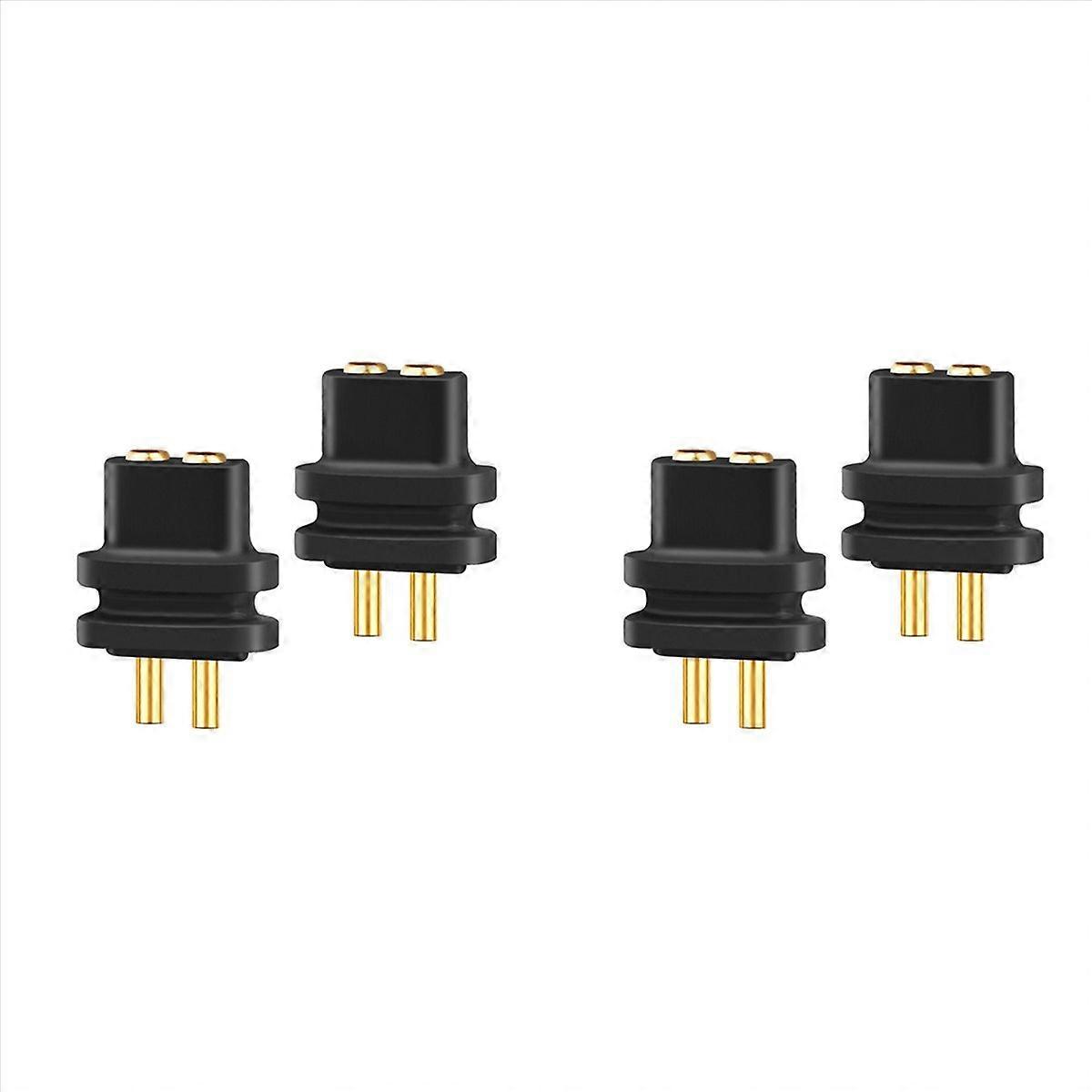 2 Pcs 2 Pin 0.78mm Female Socket Double Needle Socket Black