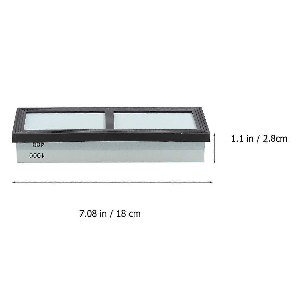 Double-Sided Sharpening Stone Gadget For Home Restaurant Use Durable 1Pack